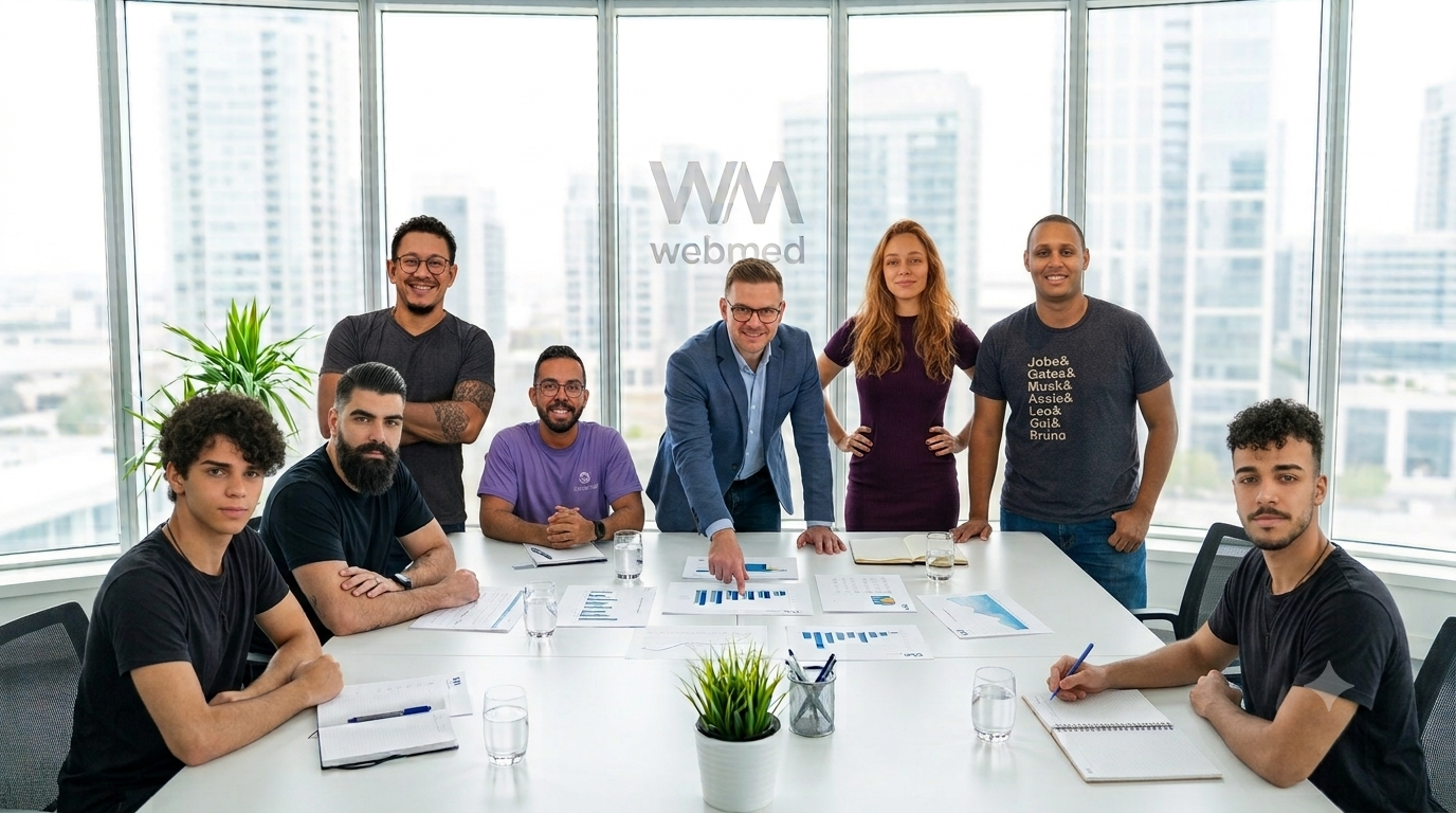 Equipe da WebMed reunida